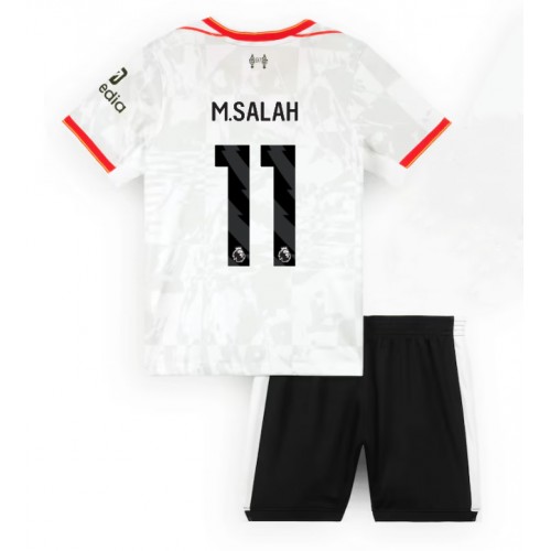 Fotbalové Dres Liverpool Mohamed Salah #11 Dětské Alternativní 2024-25 Krátký Rukáv (+ trenýrky)